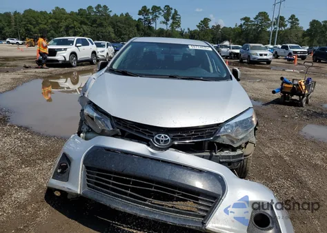 2015 Toyota Corolla L из США, поврежденный, VIN 2T1BURHE0FC253366